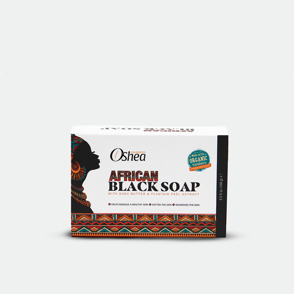 Organic Black African Soap - الصابون الأسود الإفريقي